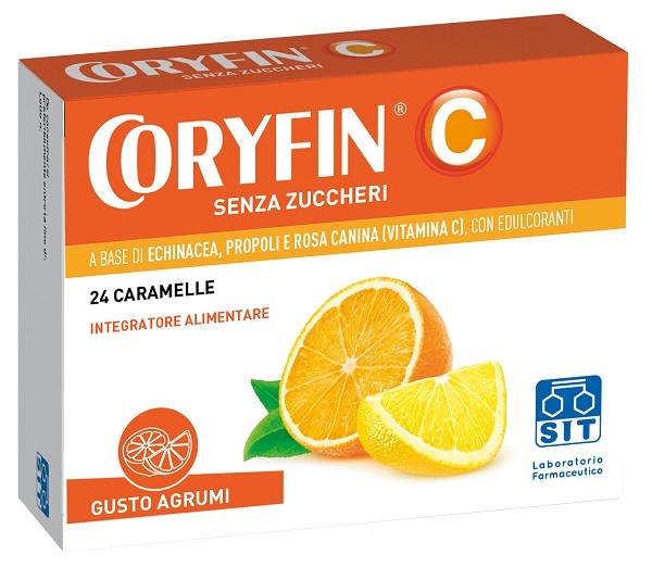 CORYFIN C SENZA ZUCCHERO AGRUMI 48 G - farmavitality.it