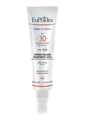 EUPHIDRA KALEIDO UV SYSTEM CREMA SOLARE VISO 30 - farmavitality.it