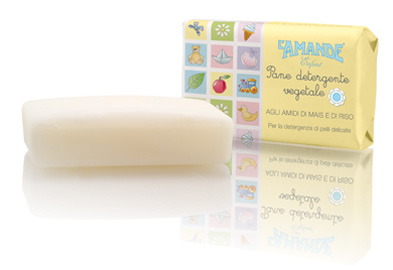 L'AMANDE ENFANT PANE DETERGENTE VEGETALE 100 G - farmavitality.it