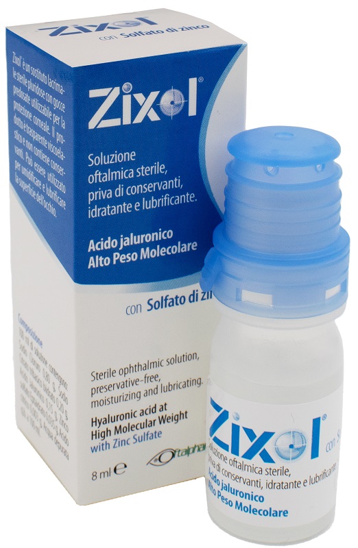 SOLUZIONE OFTALMICA ZIXOL PLURIDOSE 8 ML - farmavitality.it