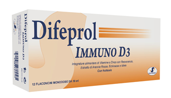 DIFEPROL IMMUNO D3 12 FLACONCINI DA 10 ML - farmavitality.it