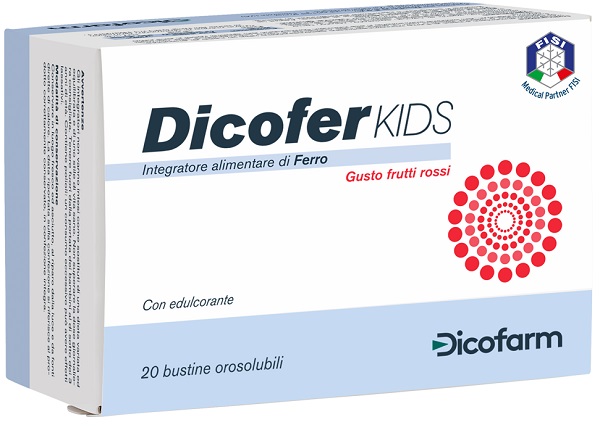 DICOFER KIDS 20 BUSTINE OROSOLUBILI - farmavitality.it