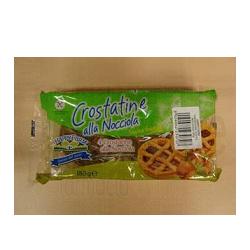 HAPPY FARM CROSTATA ALLA NOCCIOLA SENZA GLUTINE 180 G - farmavitality.it