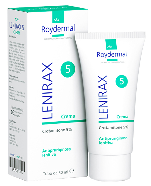 CREMA DERMATOLOGICA AL CROTAMITONE 5 % LENIRAX 5 50ML - farmavitality.it