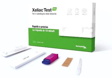 XELIAC TEST PRO DETERMINAZIONE ANTICORPI IGA E IGG ASSOCIATI ALLA MALATTIA CELIACA 1 PEZZO - farmavitality.it