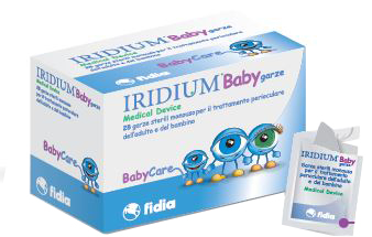 GARZA OCULARE MEDICATA IRIDIUM BABY 28 PEZZI - farmavitality.it