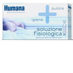 HUMANA SOLUZIONE FISIOLOGICA MONODOSE, 20 FLACONCINI DA 5ML - farmavitality.it