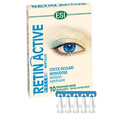 ESI RETIN ACTIVE MIRTILLO GOCCE OCULARI 10 FLACONCINI MONODOSE DA 0,5 ML - farmavitality.it