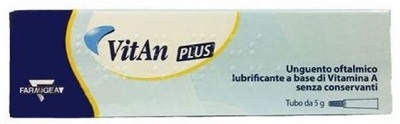 UNGUENTO OFTALMICO LUBRIFICANTE VITAN PLUS 5 G - farmavitality.it
