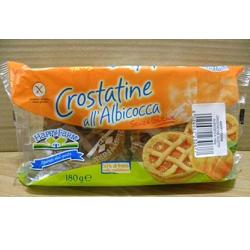 HAPPY FARM CROSTATA DI ALBICOCCHE SENZA GLUTINE 180 G - farmavitality.it