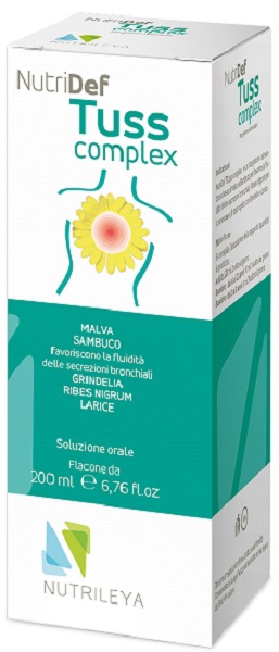 NUTRIDEF TUSS COMPLEX 200 ML - farmavitality.it