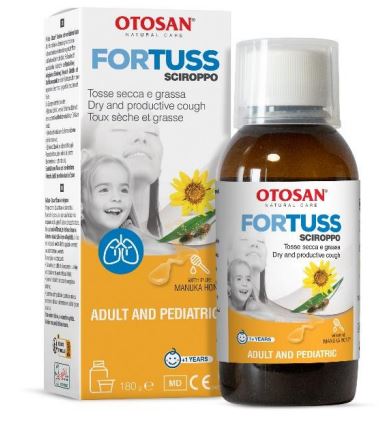 OTOSAN FORTUSS SCIROPPO GOLA 180 G - farmavitality.it