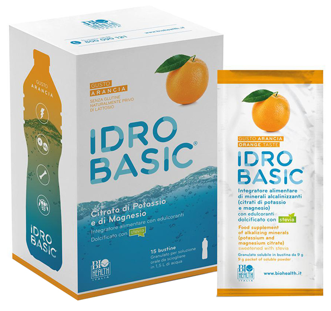 IDROBASIC ARANCIA 15 BUSTE - farmavitality.it