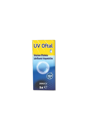 UV OFTAL SOLUZIONE OFTALMICA LUBRIFICANTE FOTOPROTETTIVA 10 ML - farmavitality.it