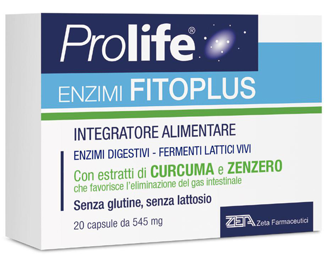 PROLIFE ENZIMI FITOPLUS 20 CAPSULE - farmavitality.it