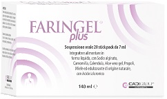 Ca.Di.Group Faringel Plus 20 Stick Pack 7 ml - farmavitality.it