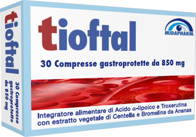 TIOFTAL 30 COMPRESSE GASTROPROTETTE - farmavitality.it