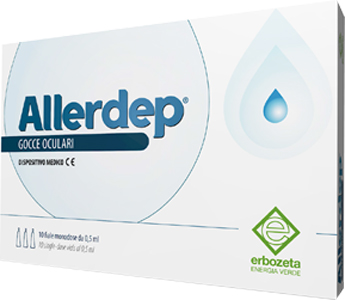 ALLERDEP GOCCE OCULARI 10 FIALE MONODOSE 0,5 ML - farmavitality.it