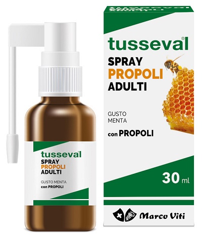 TUSSEVAL GOLA PROPOLI SPRAY PER ADULTI 30 ML - farmavitality.it