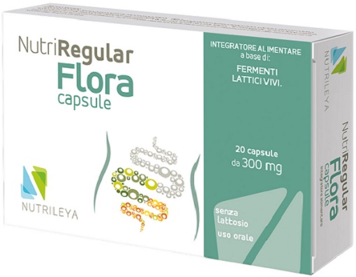 NUTRIREGULAR FLORA 20 CAPSULE - farmavitality.it