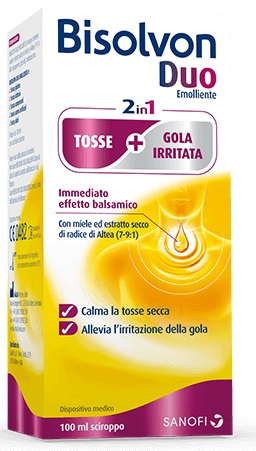 BISOLVON DUO SCIROPPO EMOLLIENTE 100 ML - farmavitality.it
