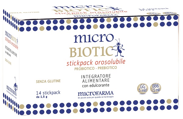 MICROBIOTIC STICK PACK 14 BUSTINE - farmavitality.it
