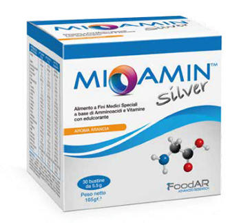 MIOAMIN SILVER 30 BUSTINE 5,5 G AROMA ARANCIA - farmavitality.it