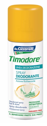 TIMODORE SPRAY DEODORANTE ALLO ZENZERO 150 ML - farmavitality.it