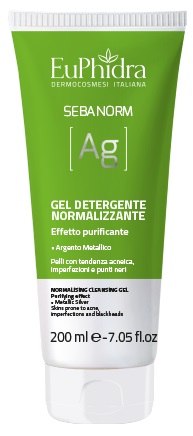 EUPHIDRA SEBANORM AG GEL DETERGENTE 200 ML - farmavitality.it