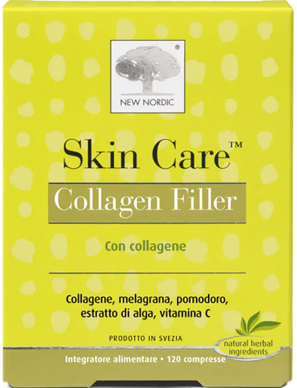 SKIN CARE COLLAGEN FILLER 120 COMPRESSE - farmavitality.it