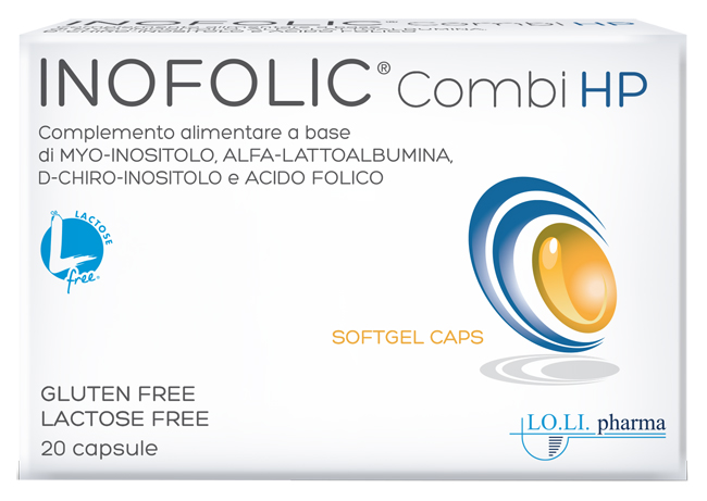 Inofolic Combi Hp Integratore di acido folico 20 capsule - farmavitality.it
