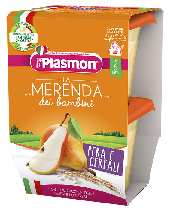 Plasmon Pera Cereali 6Mesi+ - farmavitality.it