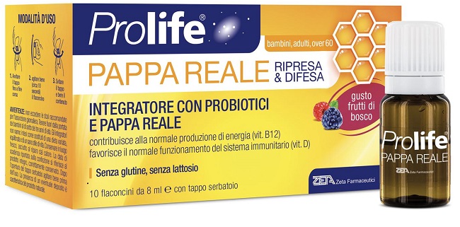PROLIFE PAPPA REALE 10 FLACONI DA 8 ML - farmavitality.it