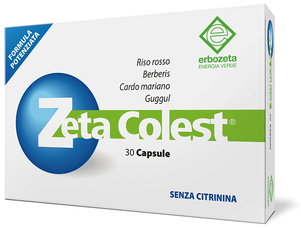 Zeta Colest Integratore per il benessere epatico 30 Capsule - farmavitality.it