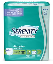 SERENITY PULL UP ADVANCE SUPER TAGLIA M 10 PEZZI - farmavitality.it