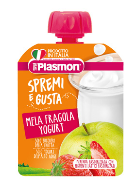 SPREMI E GUSTA FRAGOLA MELA YOGURT 85 G - farmavitality.it