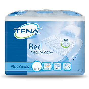 TRAVERSA PER INCONTINENZA TENA BED PLUS RIMBOCCABILE 80X180 CM PLUS 20 PEZZI - farmavitality.it