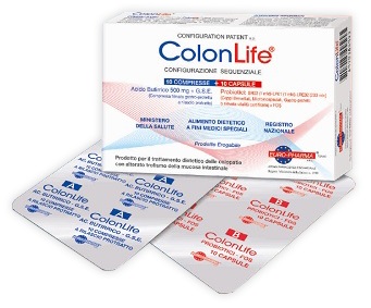 Euro-Pharma ColonLife Integratore Coleopatie 10 Compresse + 10 Capsule - farmavitality.it