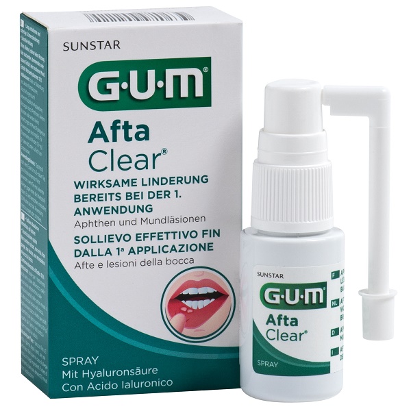 GUM AFTACLEAR SPRAY 15 ML - farmavitality.it