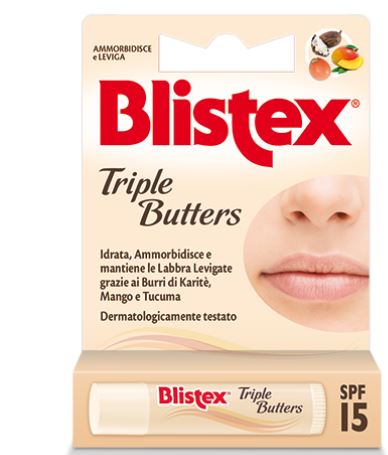 BLISTEX TRIPLE BUTTERS STICK LABBRA - farmavitality.it