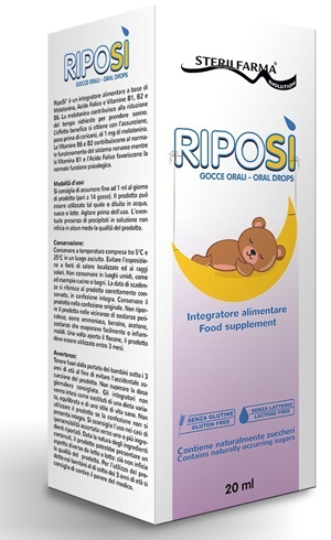 RIPOSI' NOTTE GOCCE ORALI 20 ML - farmavitality.it