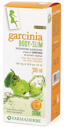 GARCINIA BODY SLIM GUSTO FRUTTI DI BOSCO 500 ML - farmavitality.it