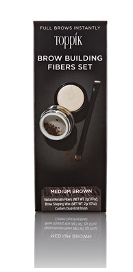 BROW BUILDING FIBER SET MED BROWN CASTANO MEDIO - farmavitality.it