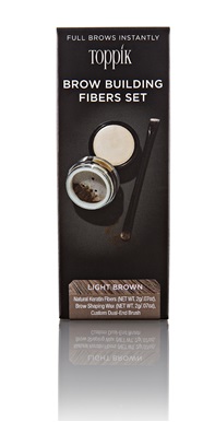 BROW BUILDING FIBER SET LIGHT BROWN CASTANO CHIARO - farmavitality.it