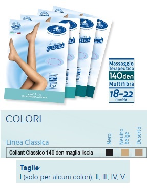 SAUBER COLLANT 140 DENARI MAGLIA LISCIA NERO 2 LINEA CLASSICA - farmavitality.it