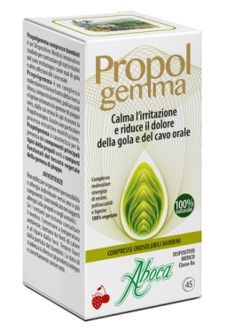 PROPOLGEMMA BAMBINI 45 COMPRESSE OROSOLUBILI 480 MG - farmavitality.it
