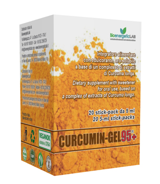 CURCUMIN GEL 95+ 20 BUSTINE DA 5 ML - farmavitality.it