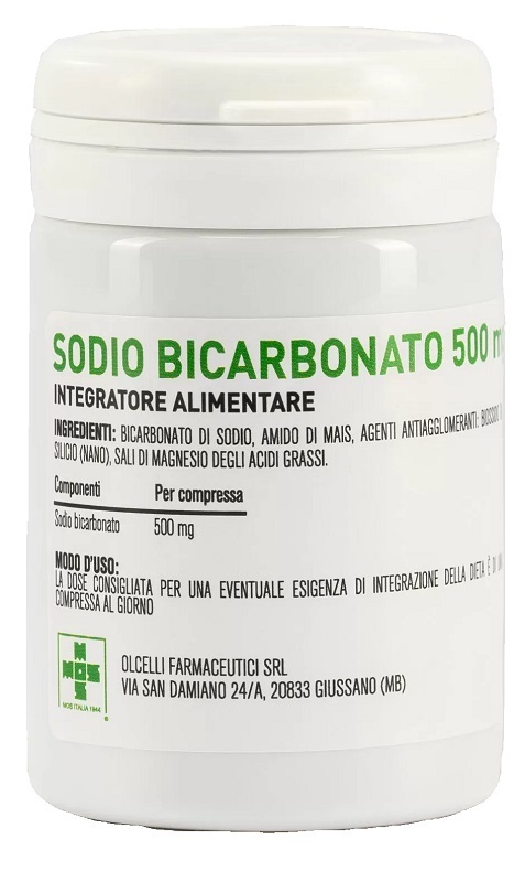 SODIO BICARBONATO 500 MG 100 COMPRESSE - farmavitality.it
