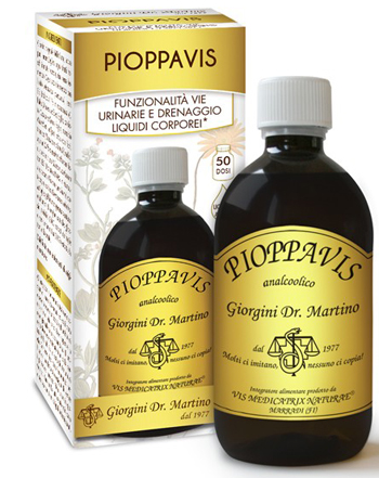 Pioppavis liquido analcolico 500 ml - farmavitality.it