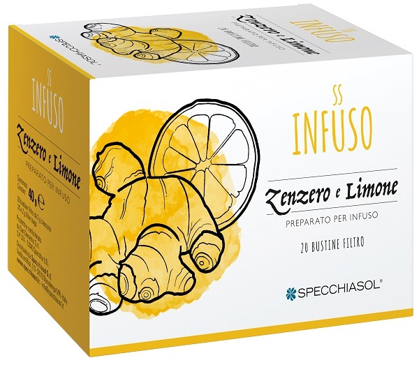 INFUSO TISANA ZENZERO + LIMONE 20 FILTRI - farmavitality.it